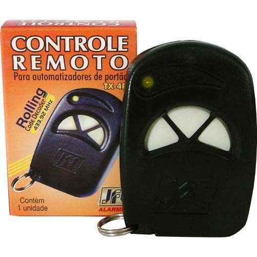 Controle Remoto Jfl Rolling Code 433 Mhz Para Portão Alarme.